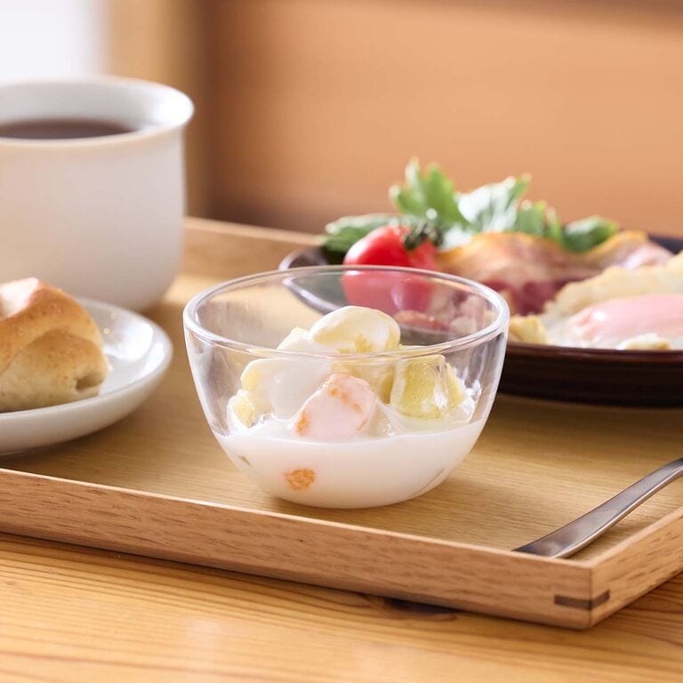ガラスの豆鉢