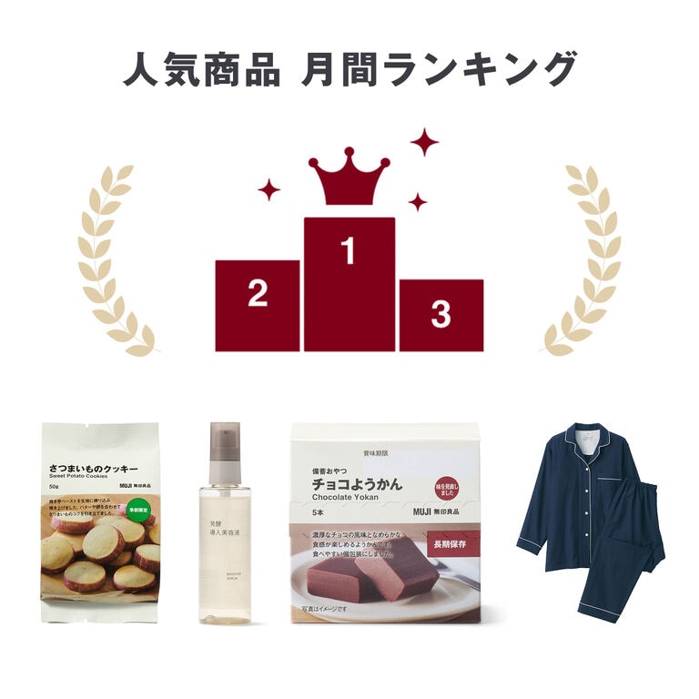 2025年8月 無印良品 ネットストア の人気商品