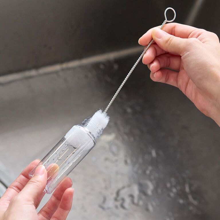 隅まで洗える ボトル用ブラシ 小