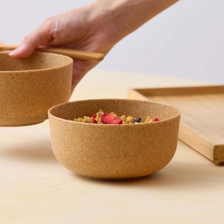 ヤシの端材を使った ボウル