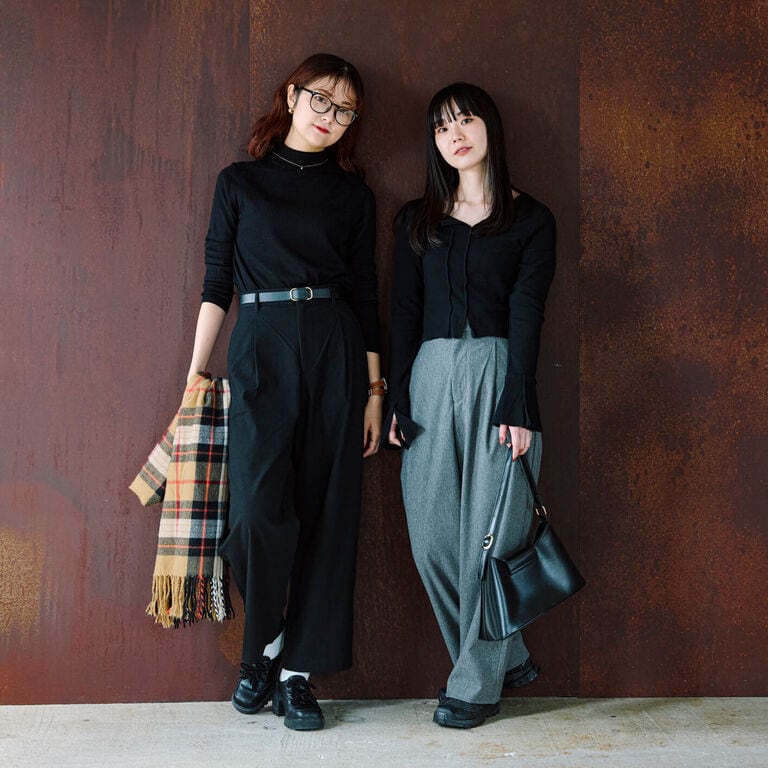 スタッフのリアルな着こなし