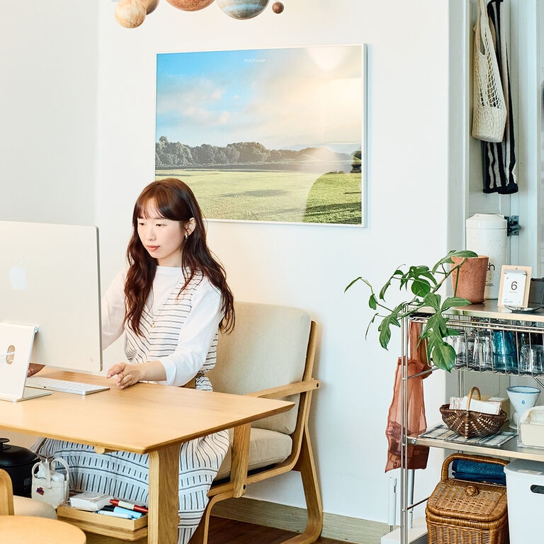 「選び続けた先に見えたのは、シンプルの中に宿る私の個性」キム・ヨンウンさん