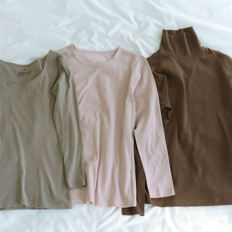 【あったか綿インナー】 触れて気持ちいい、そしてあたたかい天然素材。