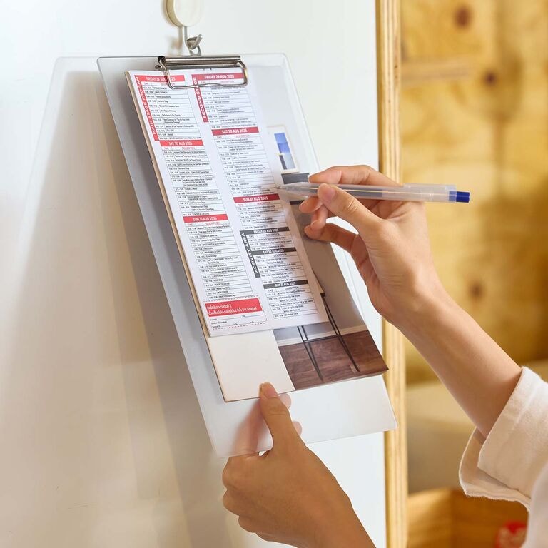 アクリル クリップボード