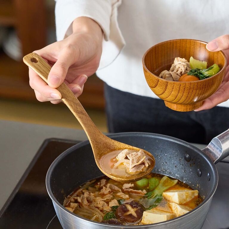 アカシア 汁物スプーン