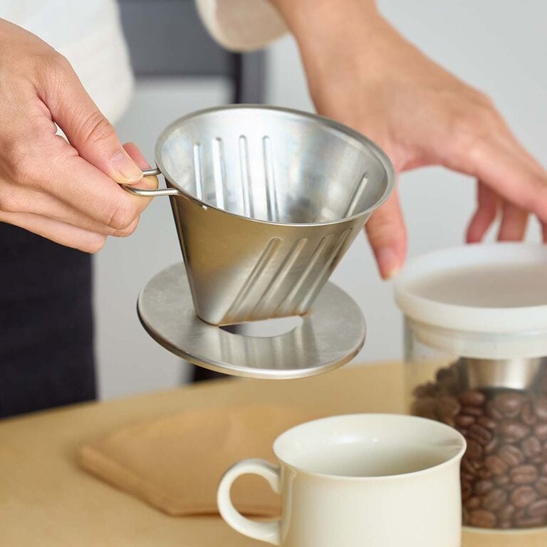 ステンレス コーヒードリッパー