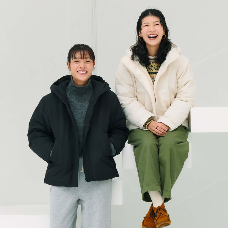 スタッフのリアルな着こなし