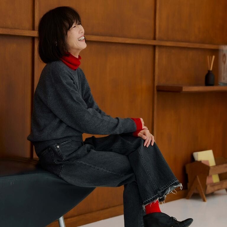 スタッフのリアルな着こなし