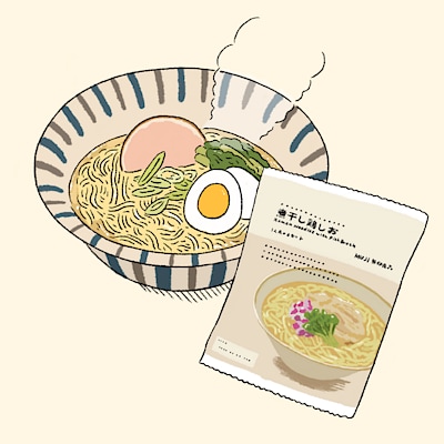 「正月と日常のあいだ」 ｜ 生麺を熟成乾燥させたラーメン 煮干し鶏しお