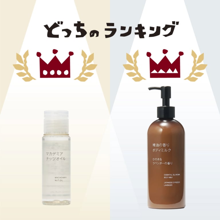 ピュアオイルvsボディミルク