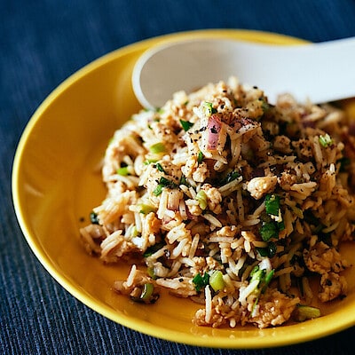 程よい甘みがくせになる「エスニック風サラダ」｜長谷川あかりさんの「はじめての食材、はじめてのレシピ」