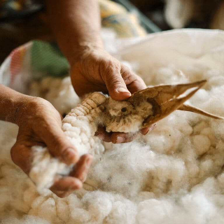 素材　カポック　インドネシア　サステナブル　無印良品