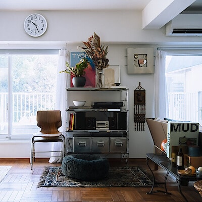 「猫と暮らす、整えすぎない家」