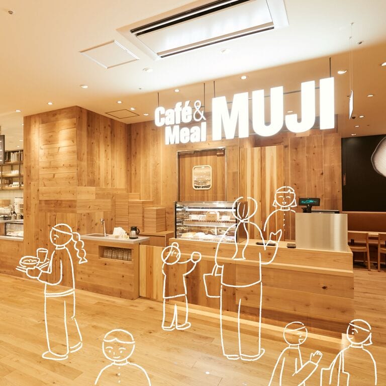 無印良品　カフェアンドミールムジ　外食　レストラン　カフェ
