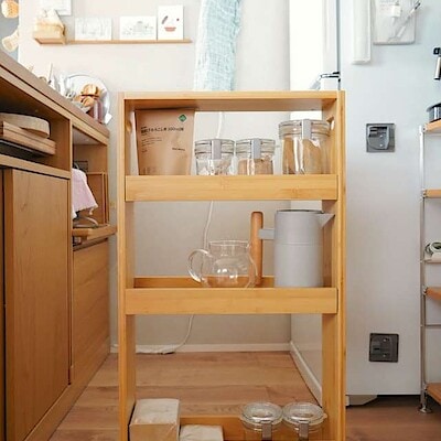 【みんなのお部屋実例】狭くてもすっきり片づくキッチン収納