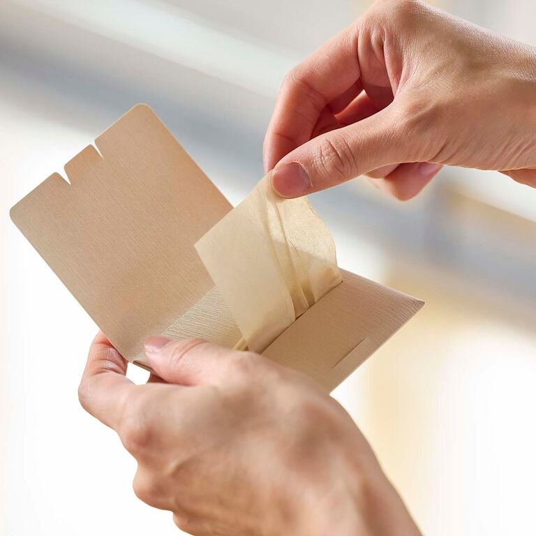 すっきりとれて、惜しみなく使える。あぶらとり紙