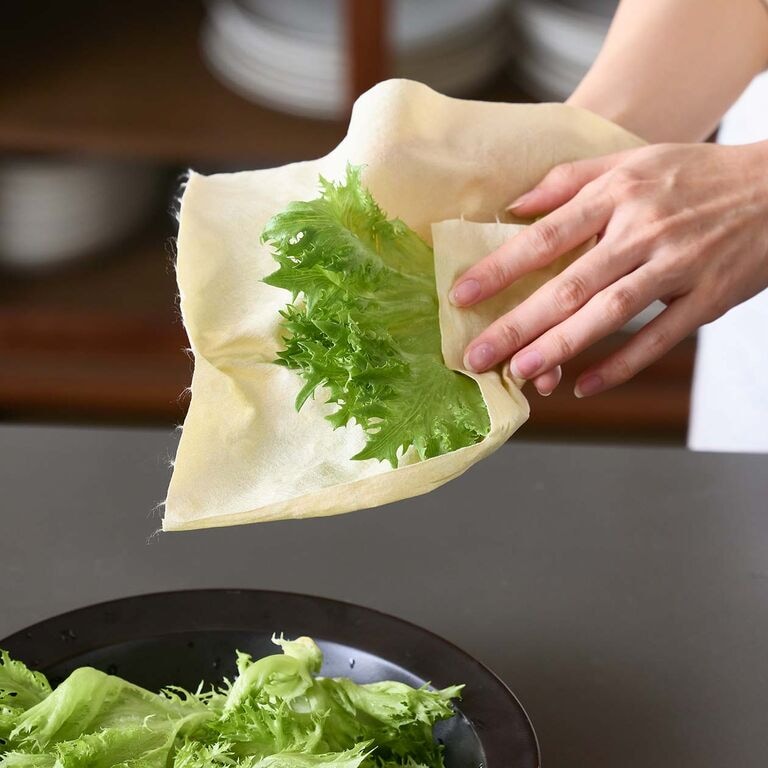 しっかり絞れる、薄手。やぶれにくい キッチンシート