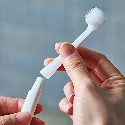 一度に、広く磨ける。交換用ワイドヘッド やわらかめ