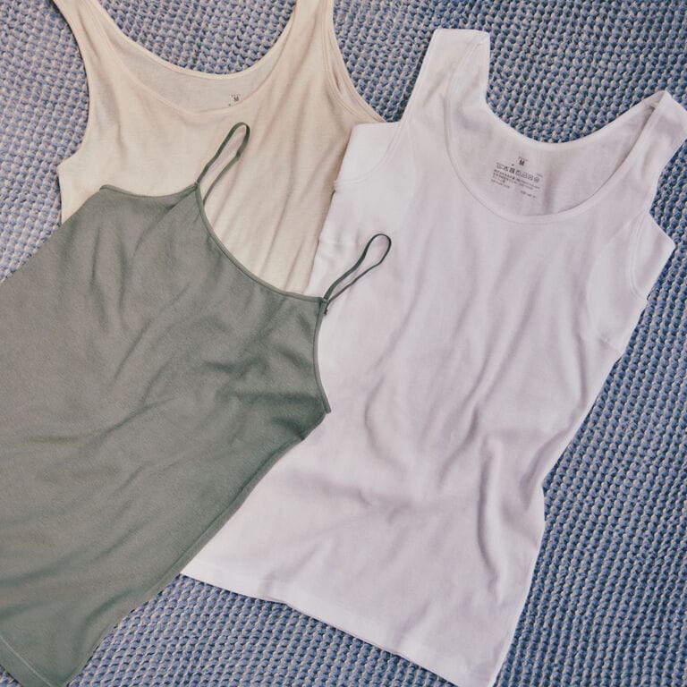 無印良品のさらっと綿インナー