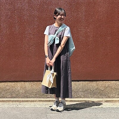 [スタッフコーディネート] さらっと着られて、ラクに過ごせる夏のワンピース