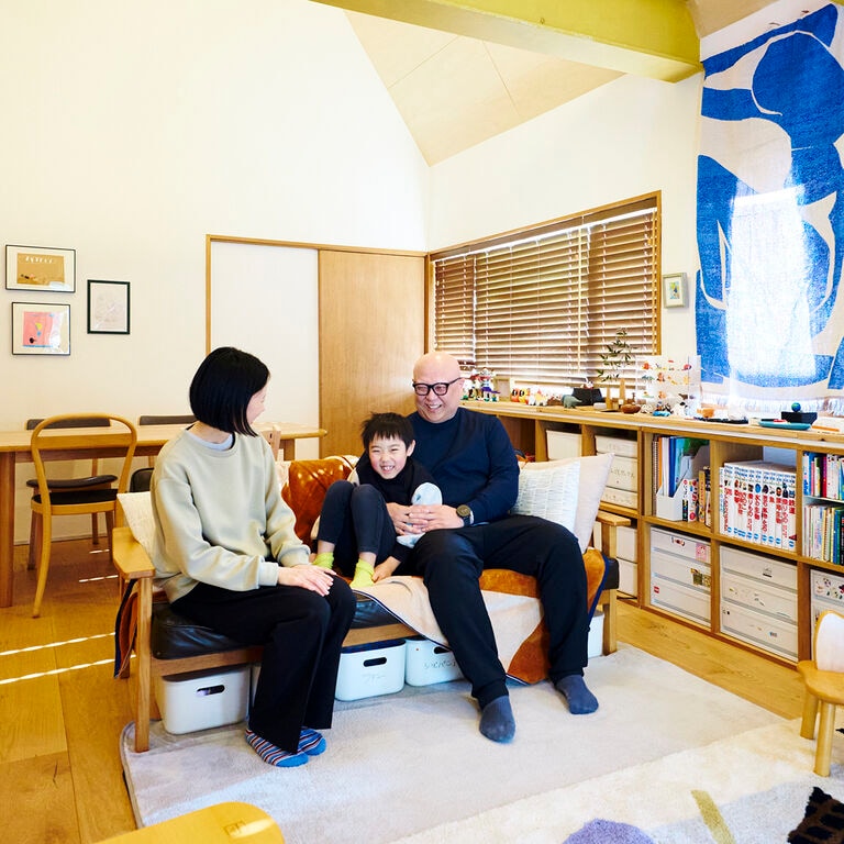 親子三代で愛着を継ぎ、手を加えてきた部屋