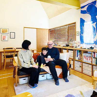 親子三代で愛着を継ぎ、手を加えてきた部屋