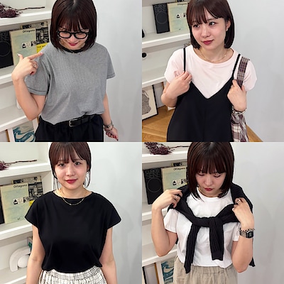 スタッフがレビュー。この夏、着回したいTシャツ