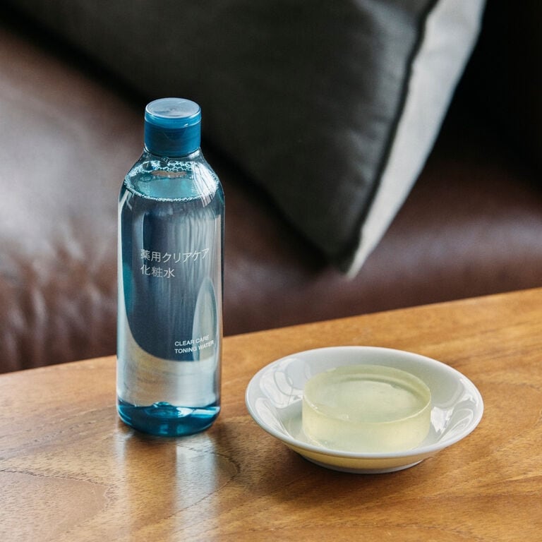 無印良品のクリアケアと精油のかおりうるおい洗顔せっけん