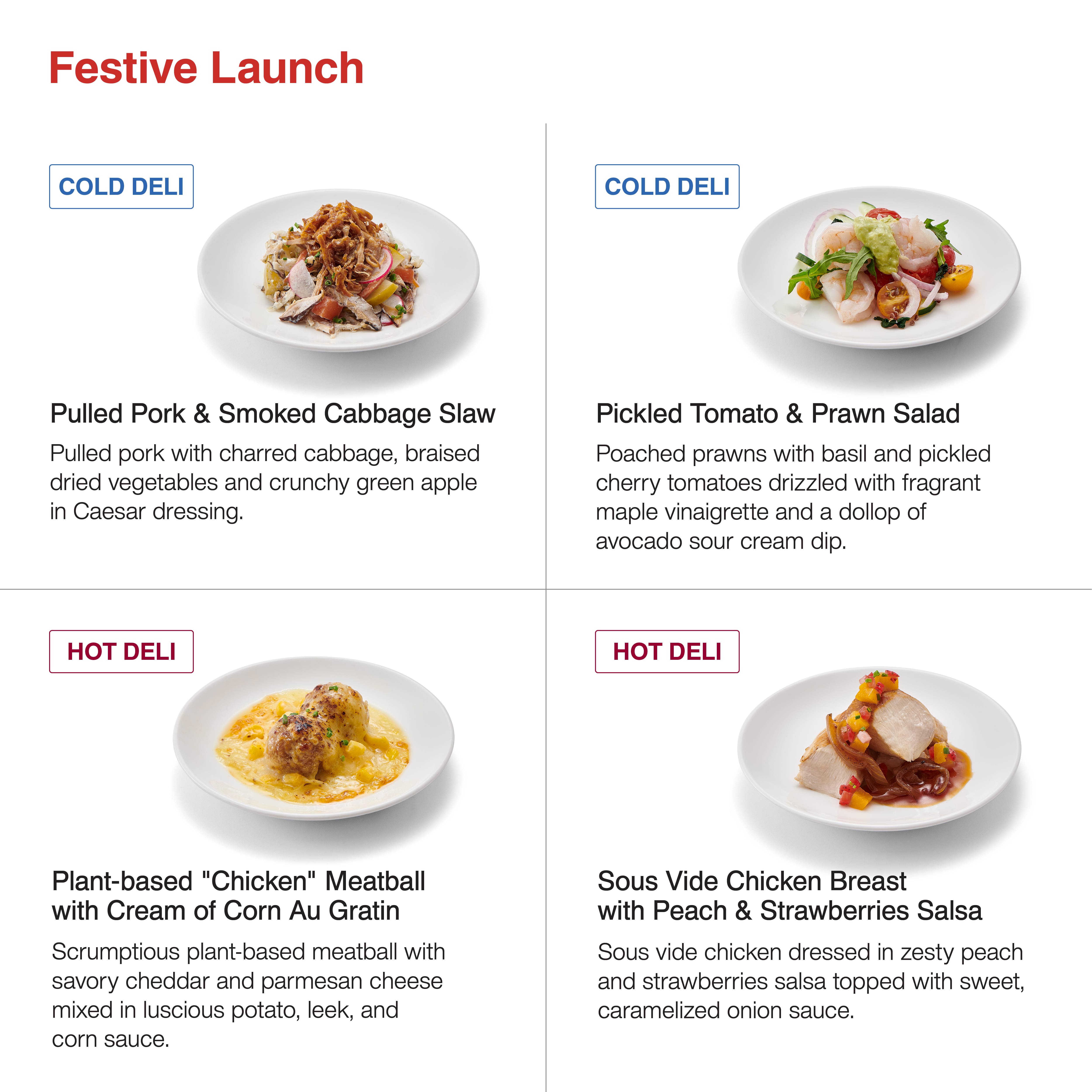 Festive 4 Deli Dishes
