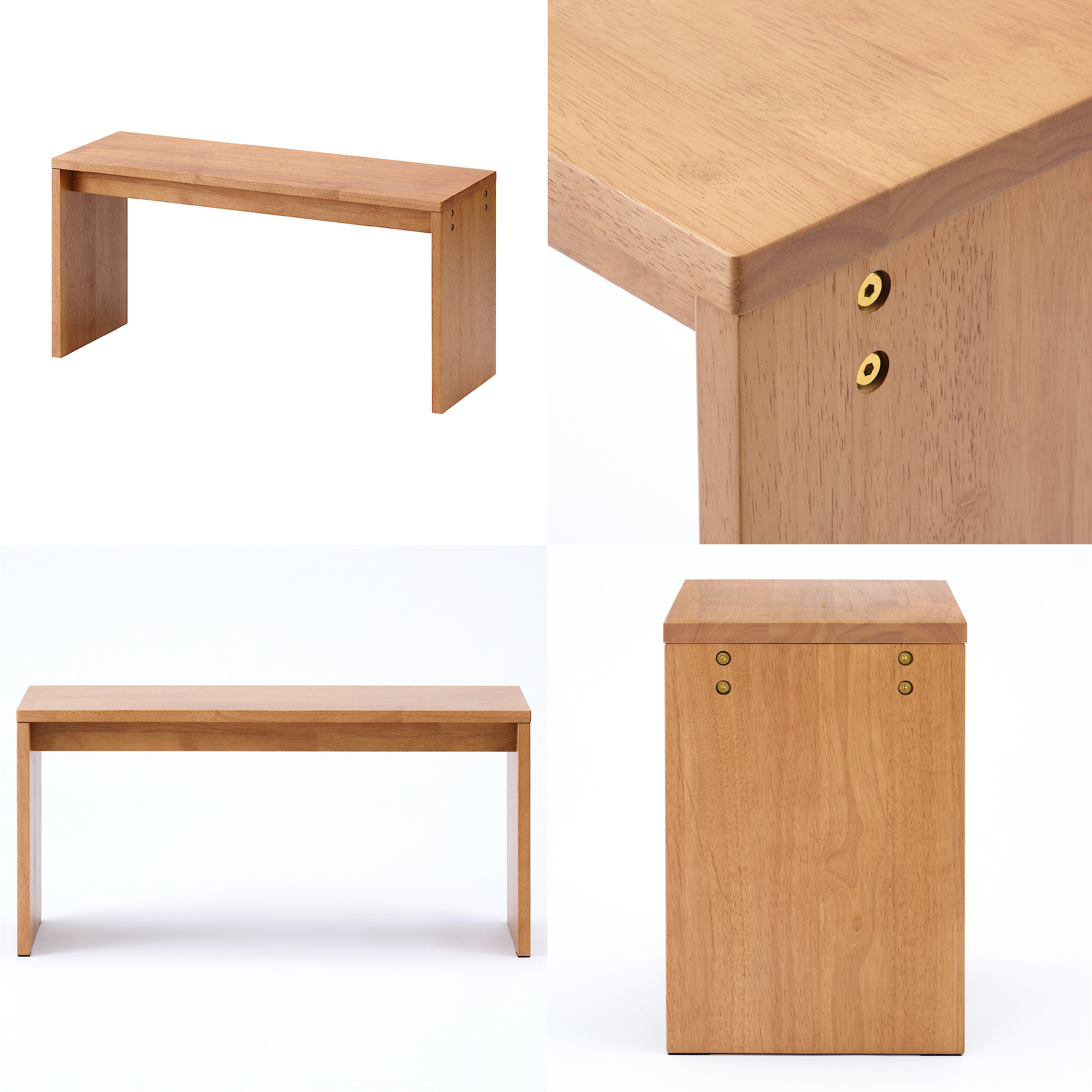 wooden dining bench_01