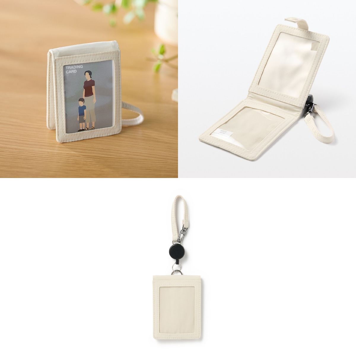 Self-standing Card holder with reel_01