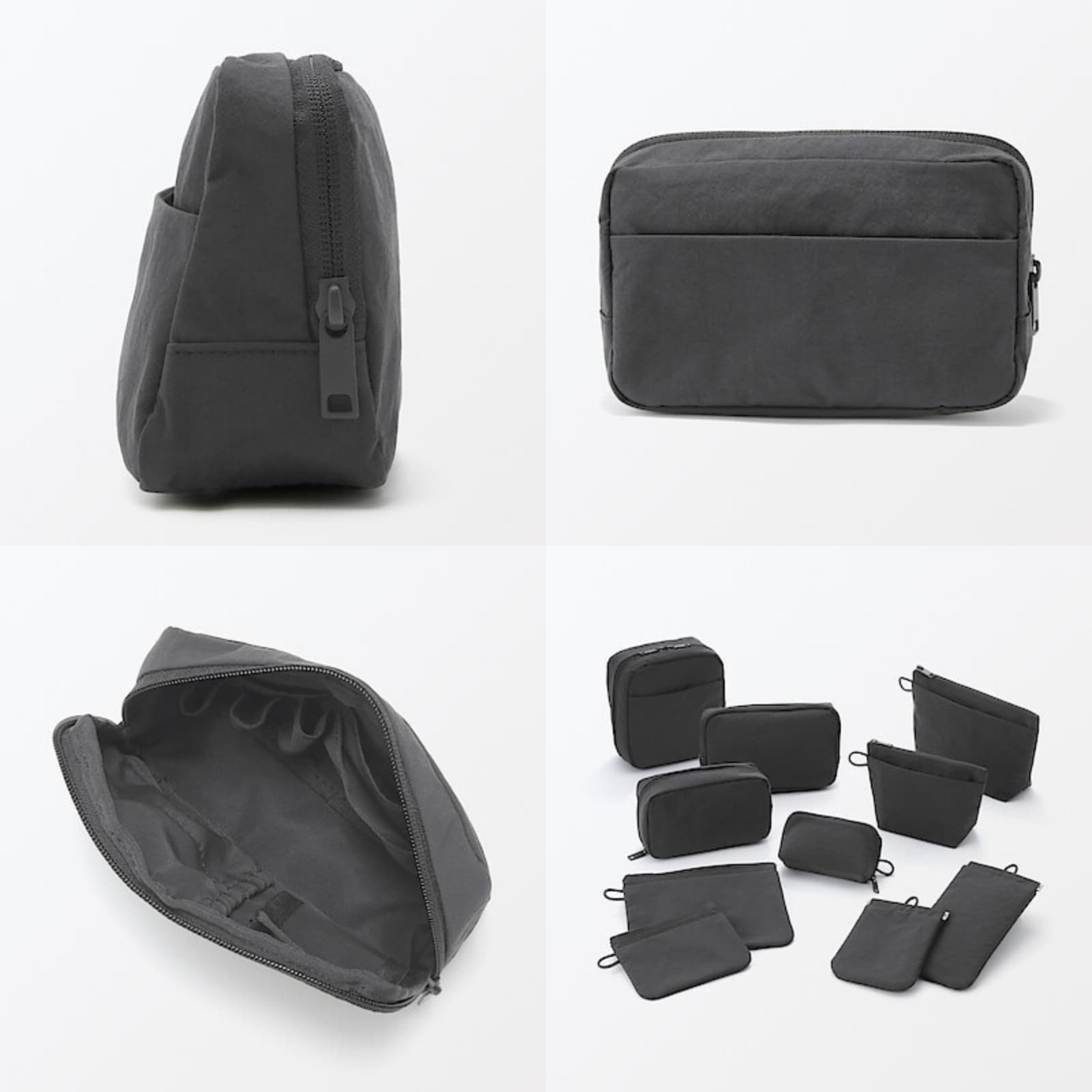 nylon wrinkled wide opening pouch_01