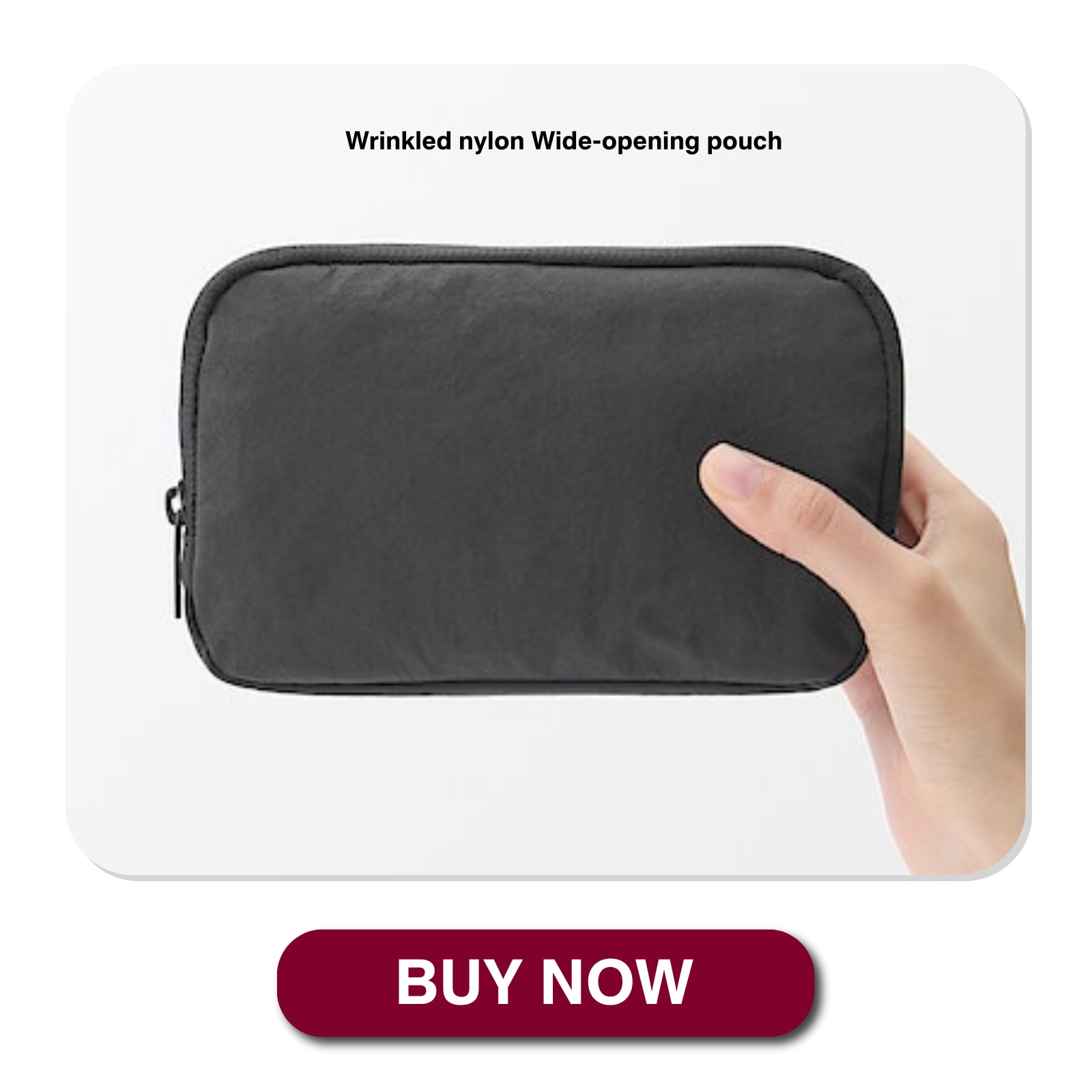 nylon wrinkled wide opening pouch_02