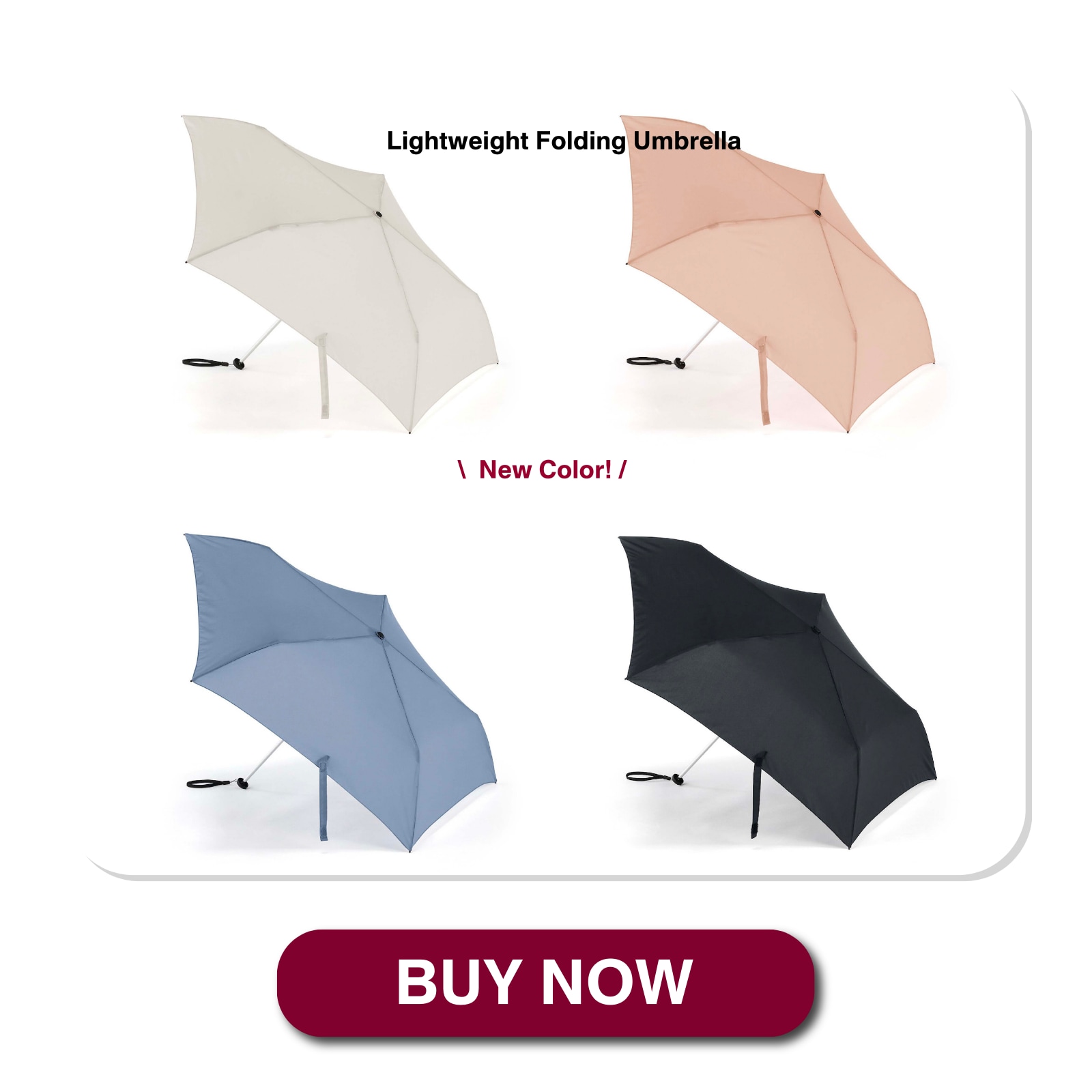 Lightweight folding umbrella_02