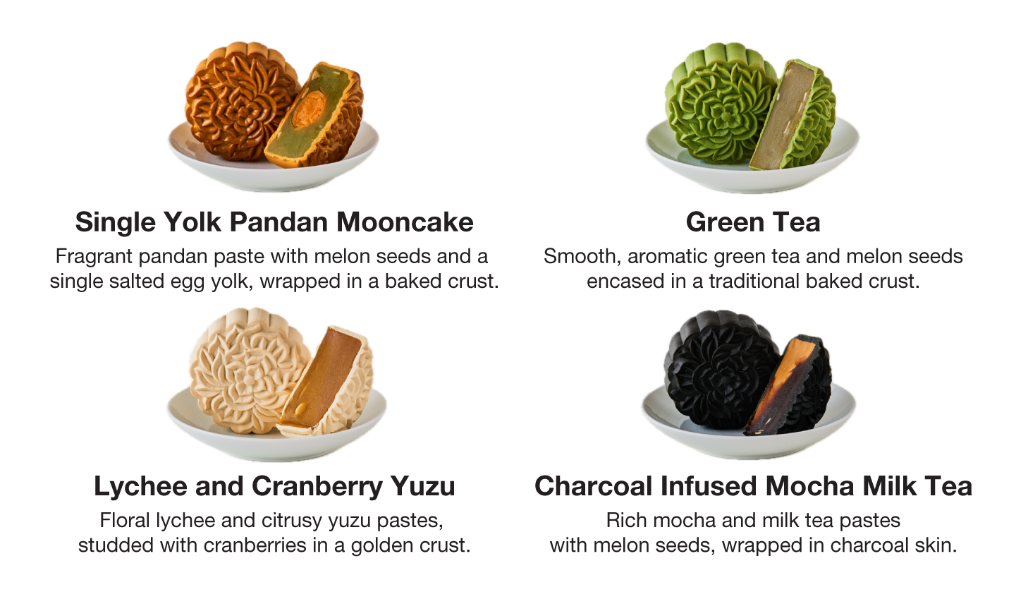 Assorted Mooncake Flavours