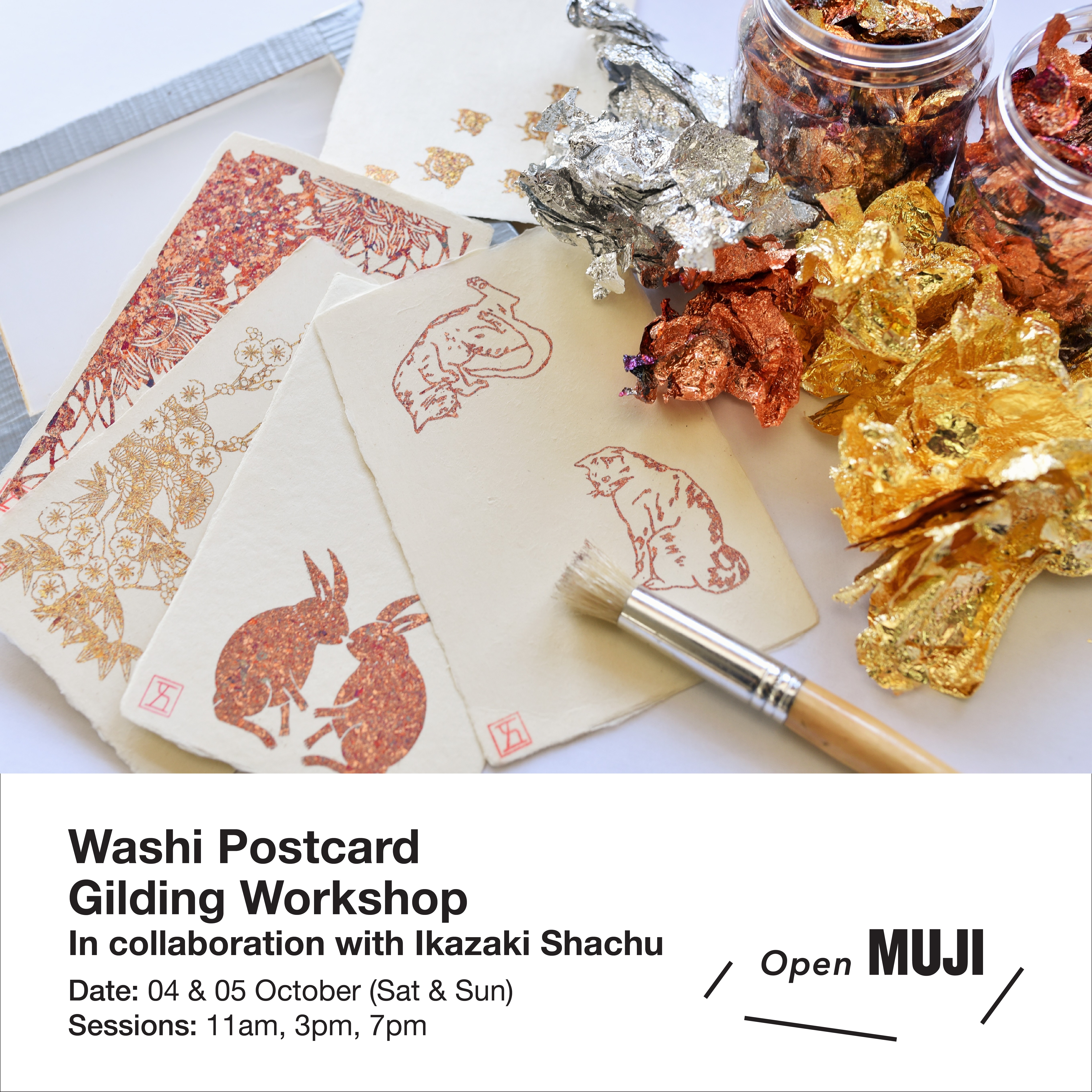 Washi Gilding Workshop
