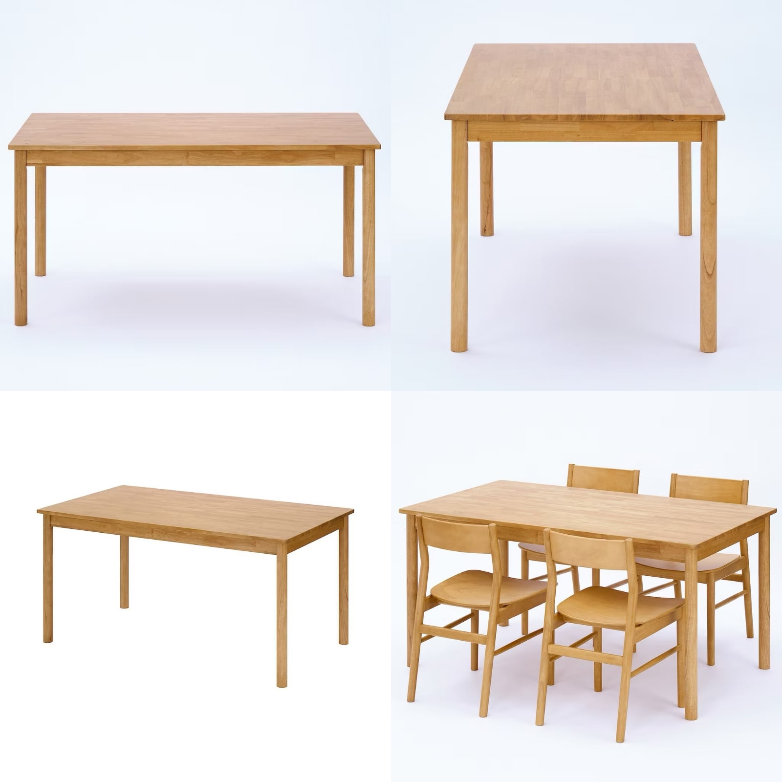 wooden dining table_01