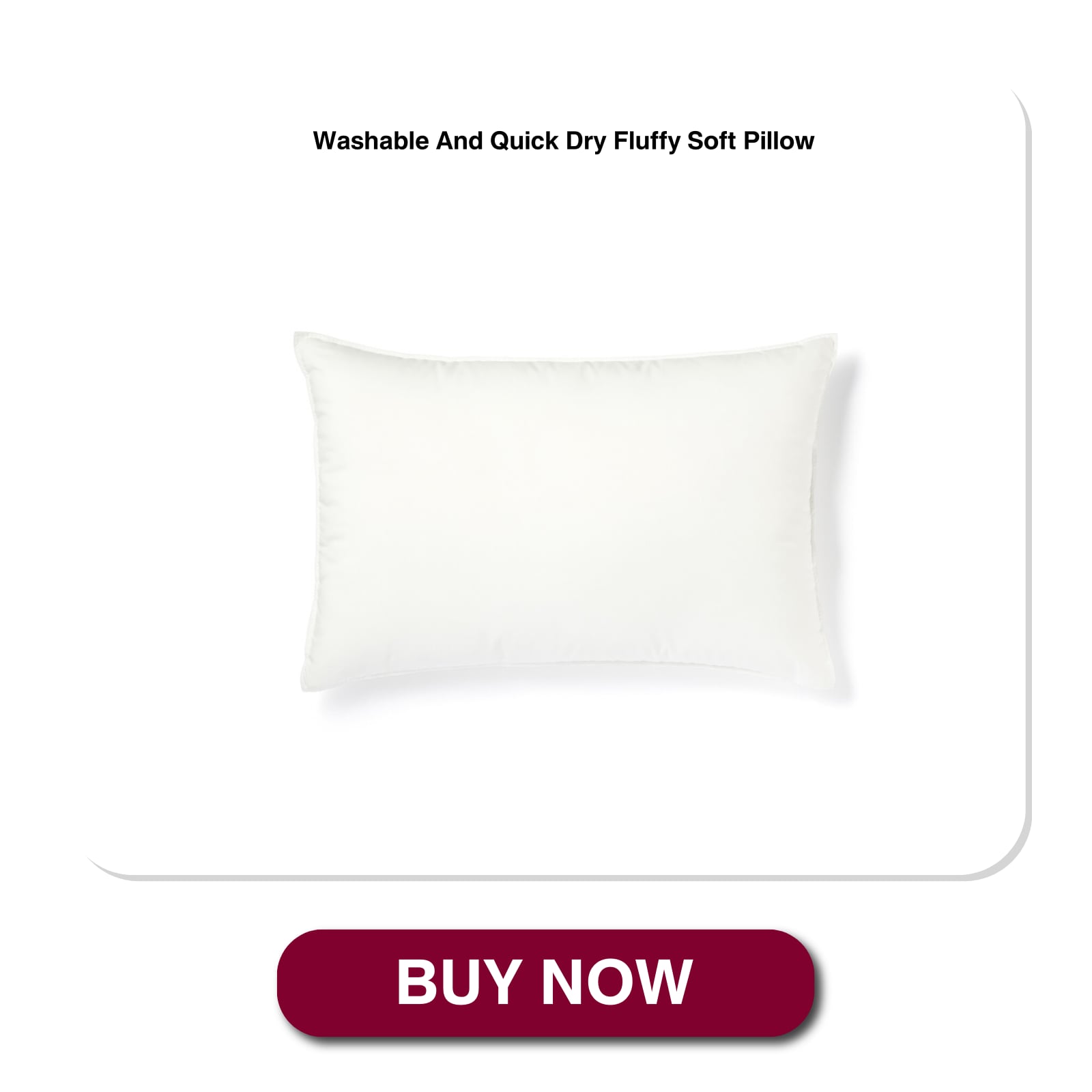 Washable and Quick Dry Fluffy Soft Pillow_02