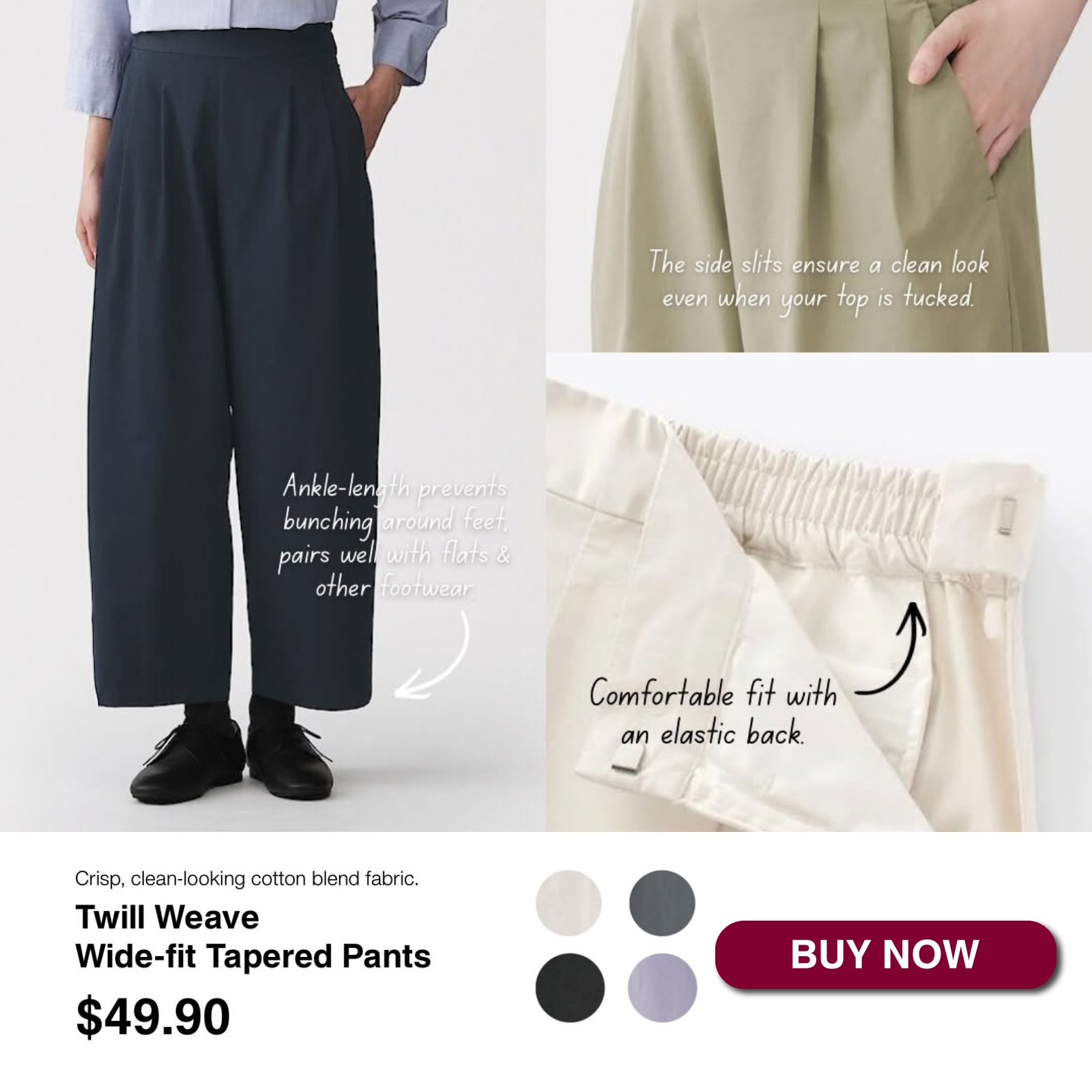 W's Water Repellent & Twill Weave Bottoms_03