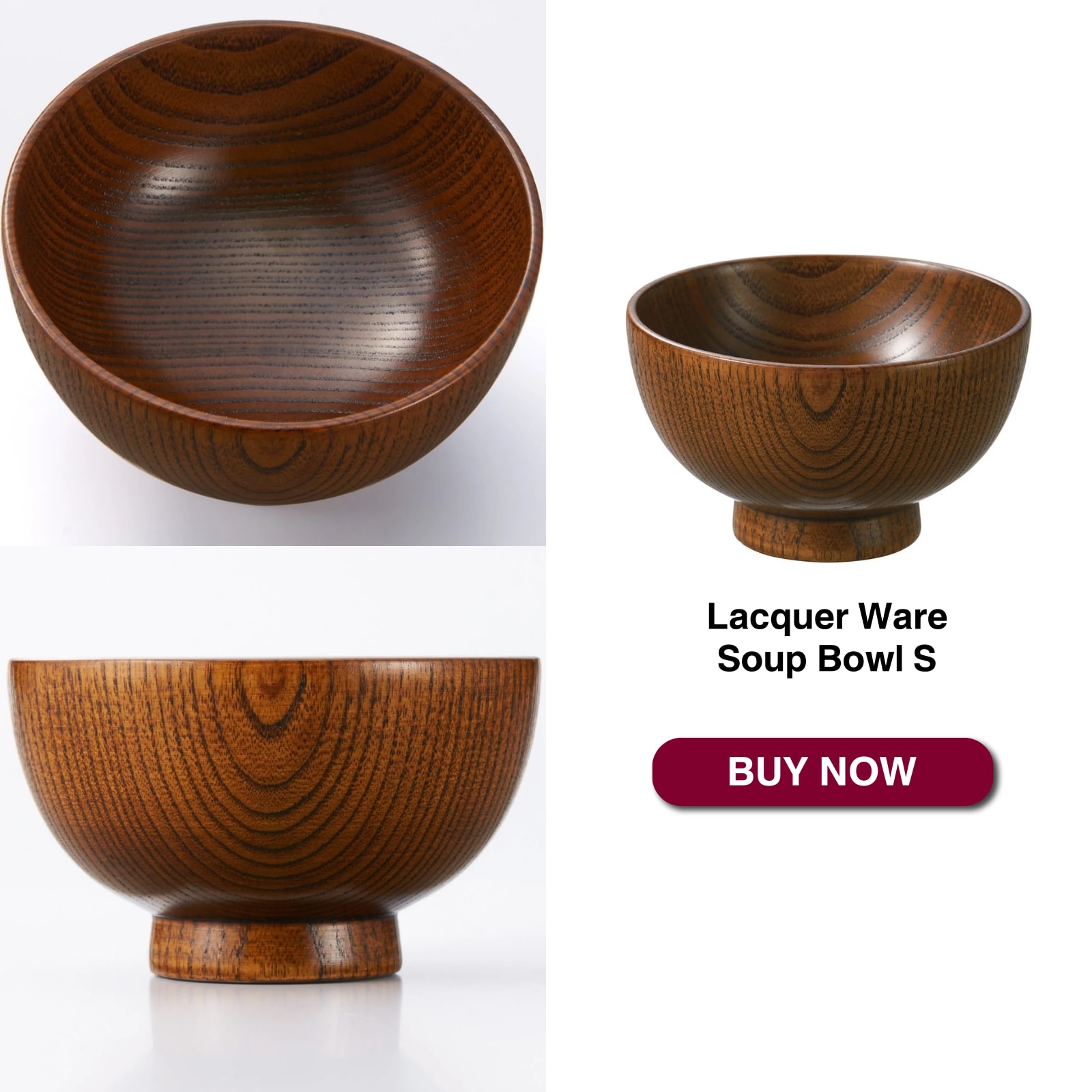 Lacquer Ware Soup Bowl S_01
