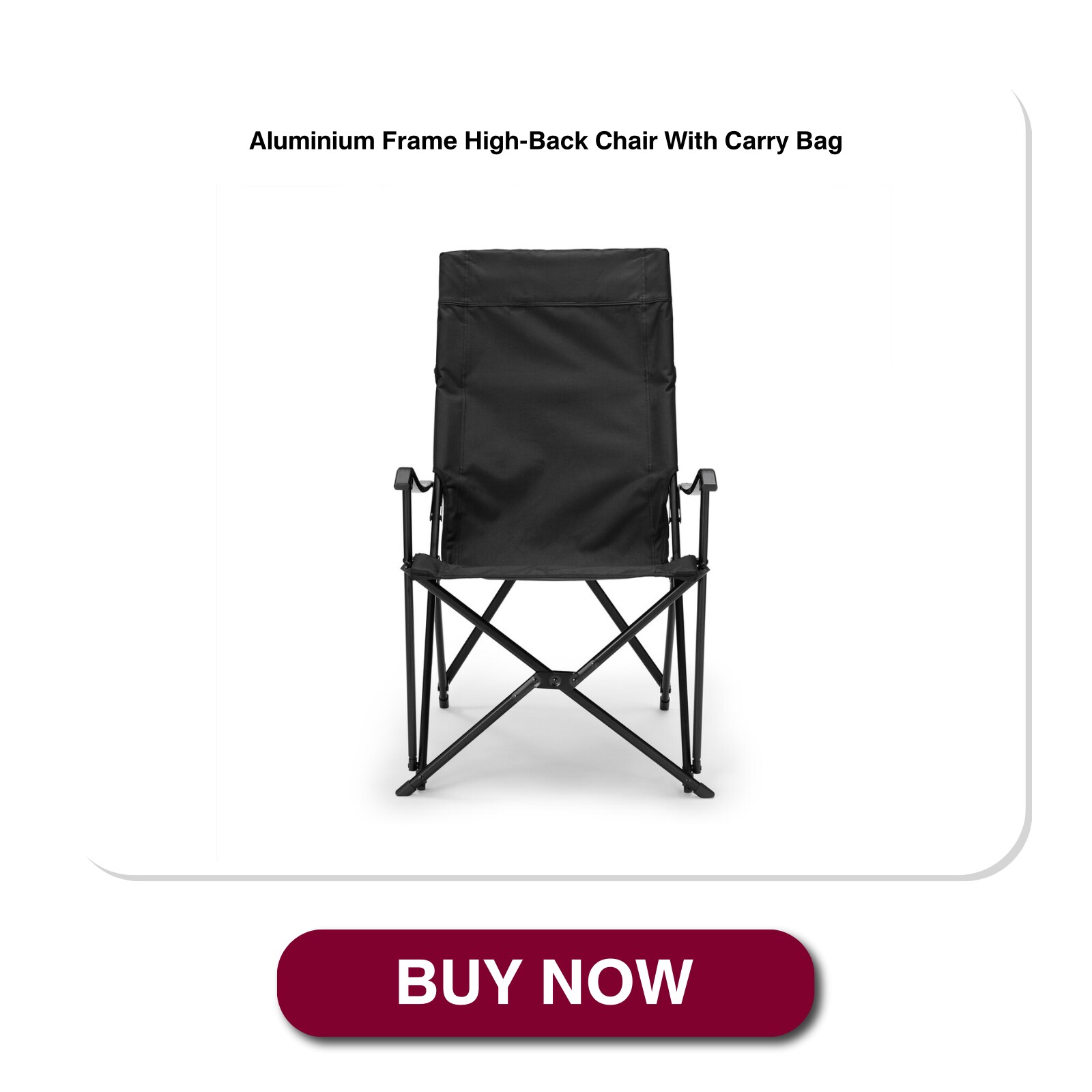 Aluminium Frame High-Back Chair With Carry Bag_02