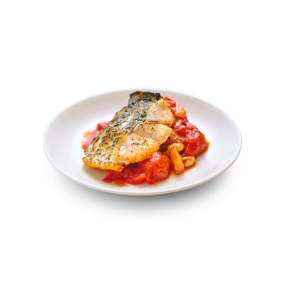 Barramundi with Fennel Tomato Stew