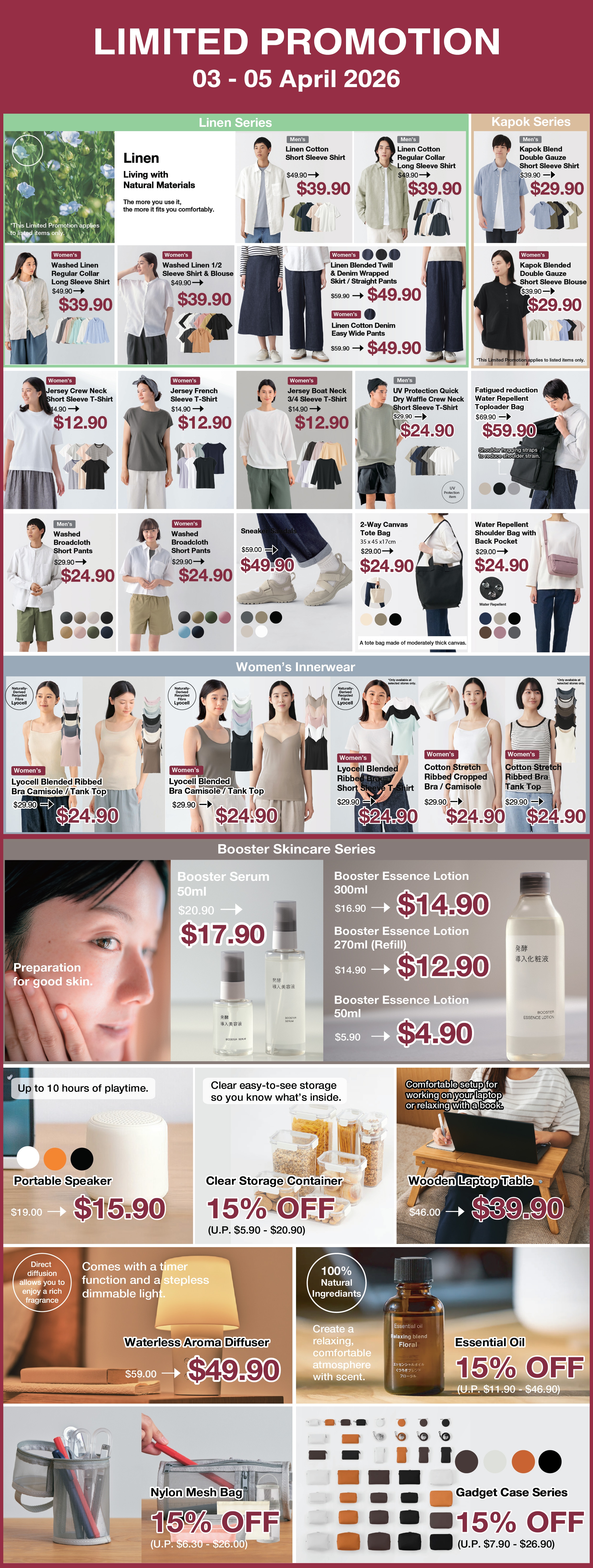 Limited Promotion 3 - 5 April_Content
