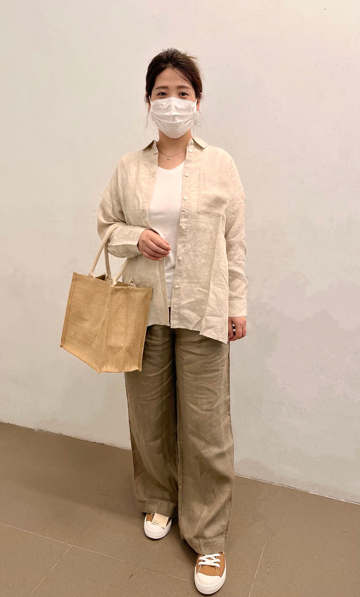 French Linen Wide Shirt