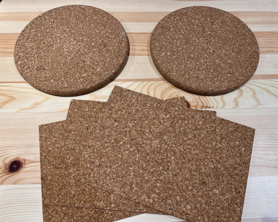 Cork Tray mat, Cork Trivet
