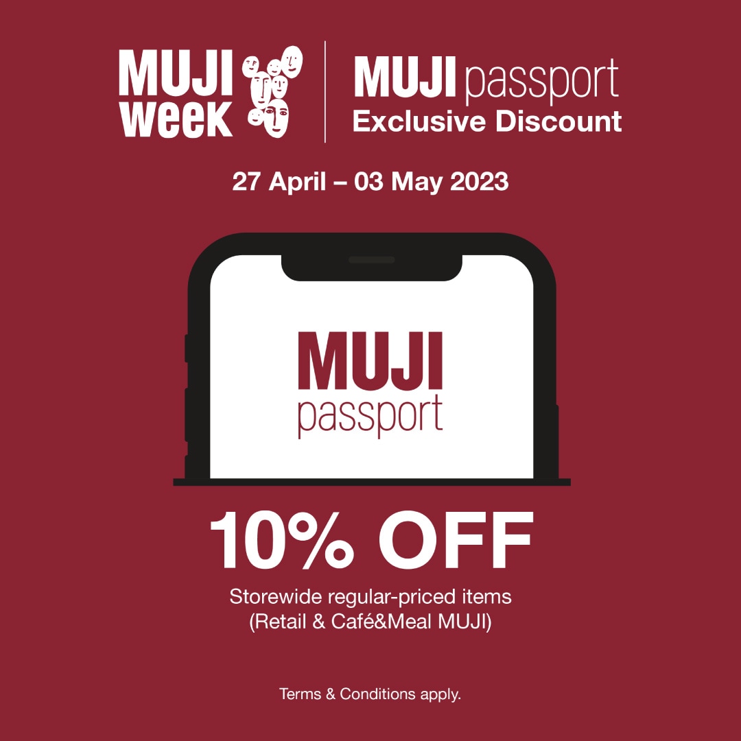 MUJI Week 10% (27 April)