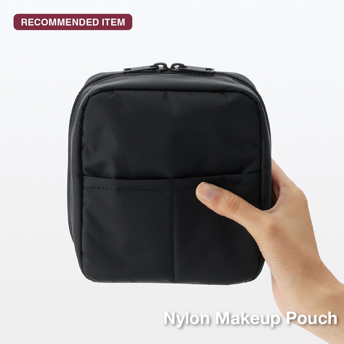 nylon makeup pouch