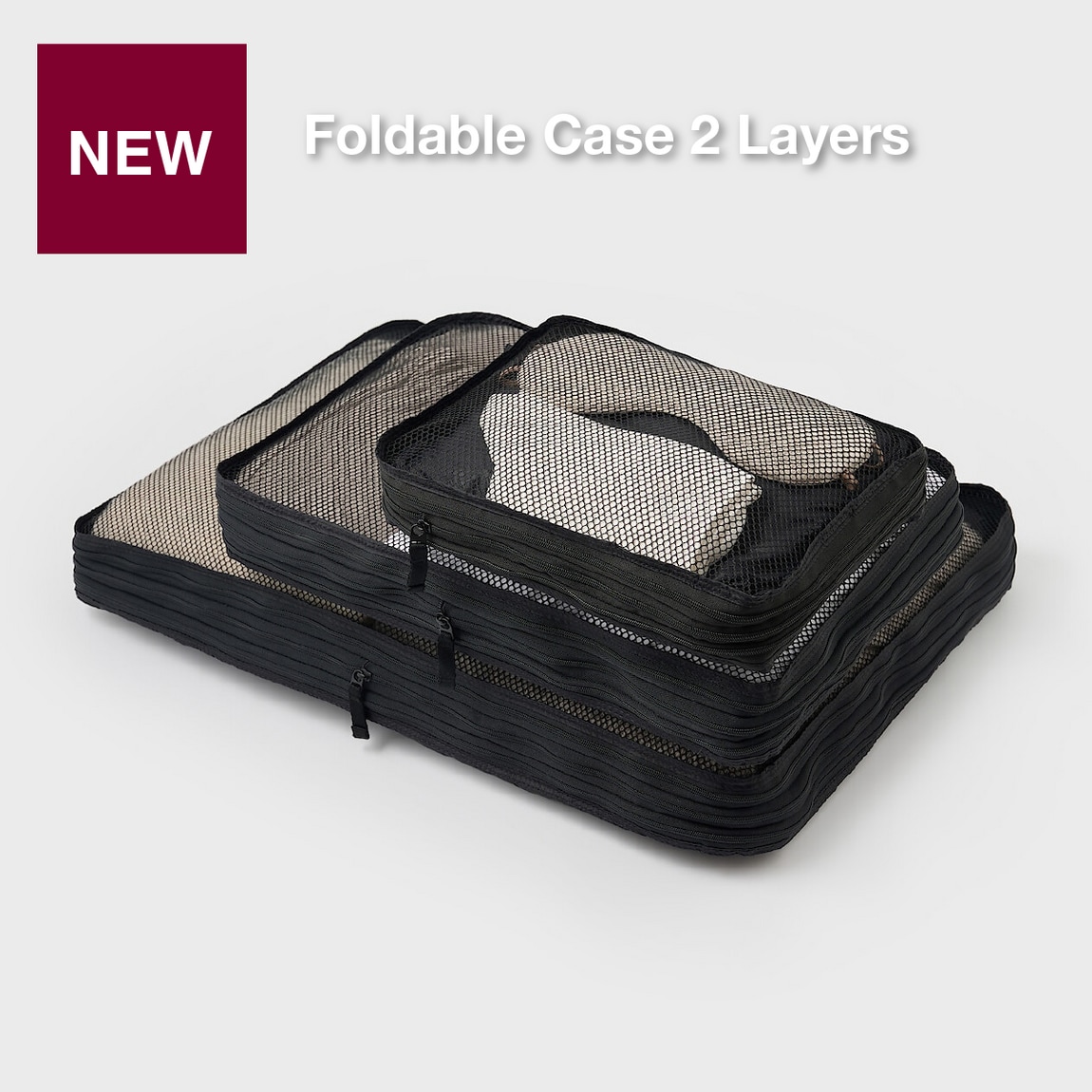 2 layer foldable case