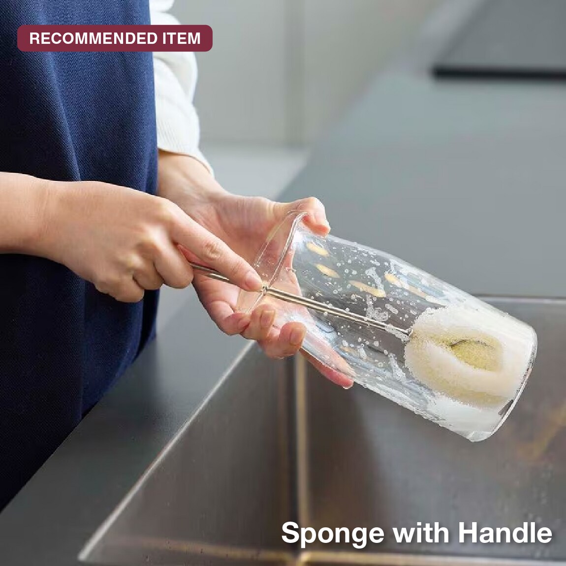 sponge with handle