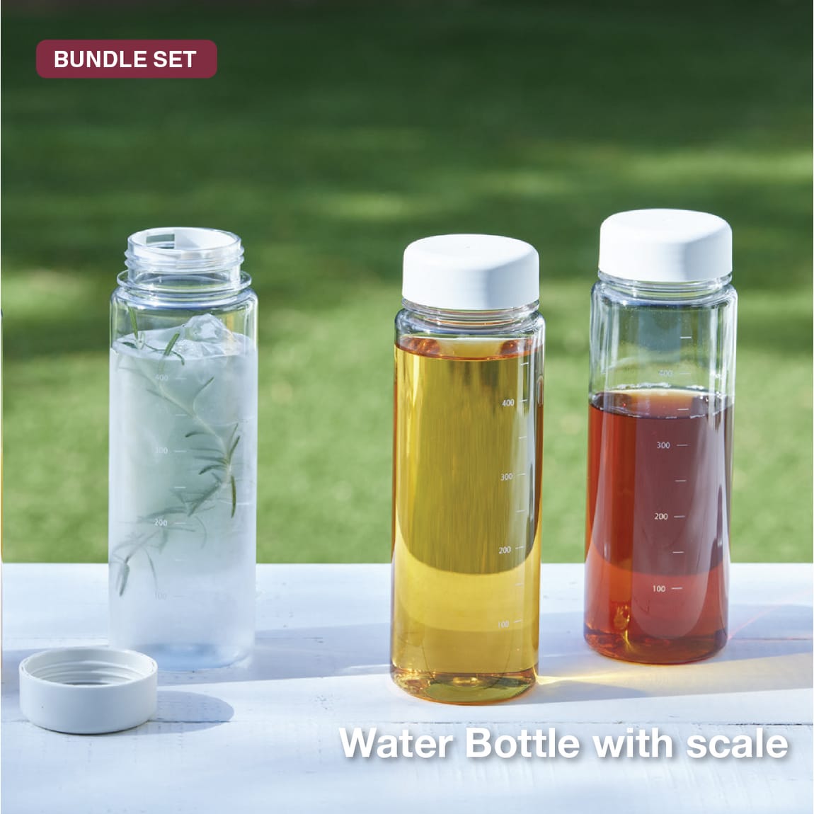 bottle with scale